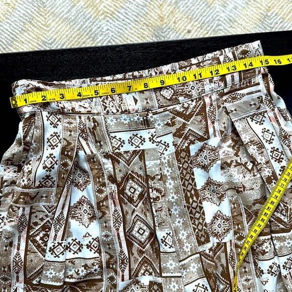 Boho Elastic Waist Flowy Wide Leg Palazzo Pants - Picture 5 of 9